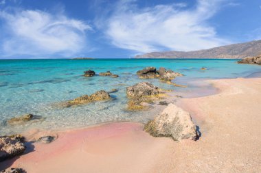 Elafonisi beach, Crete, Yunanistan