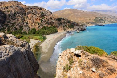 preveli plaj Girit Adası, Yunanistan