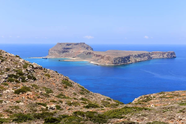 Gramvousa Eiland Buurt Van Kreta Griekenland — Stockfoto