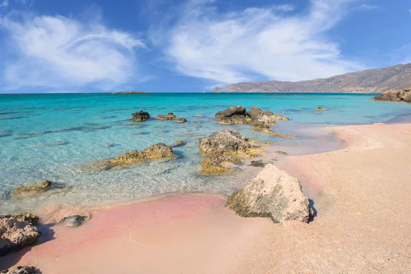 Elafonisi Beach Kreta Griekenland — Stockfoto