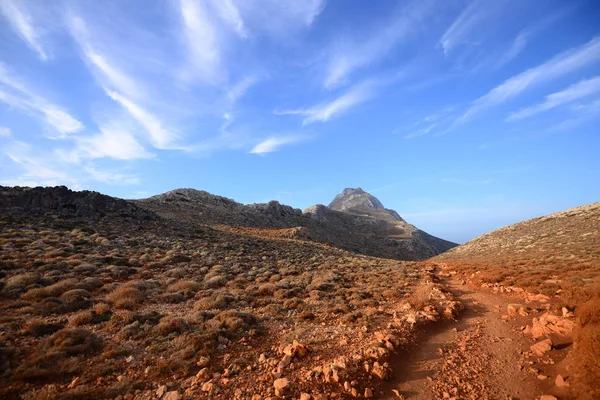 Beautiful Crete Mountains Landscape Greece — Stock Photo, Image