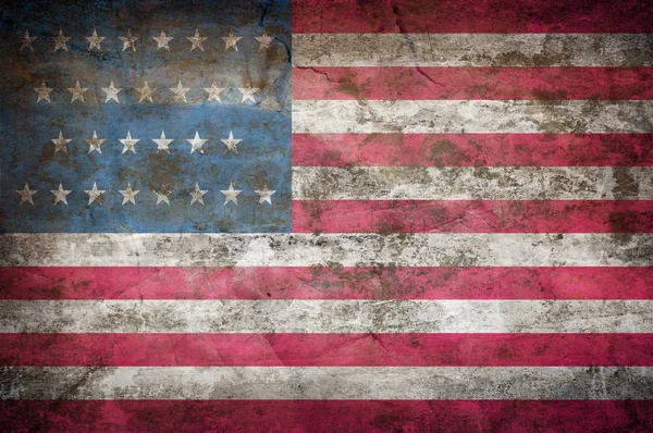 暗いグランジ米国旗 Backround — ストック写真