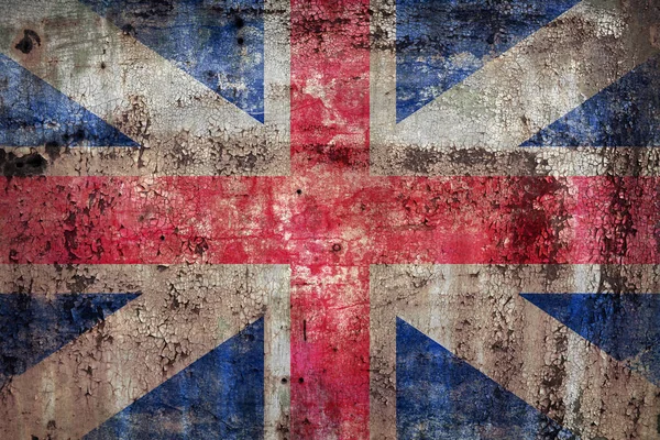 Grunge United Kingdom Flagge Hintergrund — Stockfoto