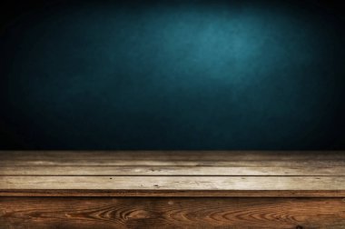 Boş kahverengi ahşap masa arka plan