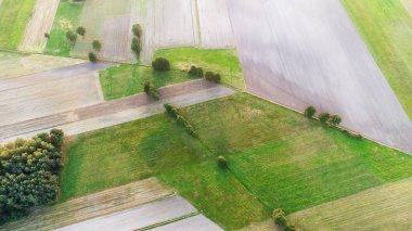 gün batımı sırasında yaz alanlarla güzel hava manzara