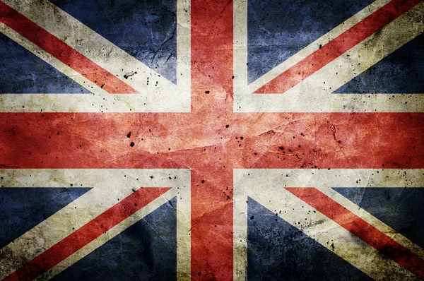 Vlag Van Het Verenigd Koninkrijk Als Achtergrond — Stockfoto