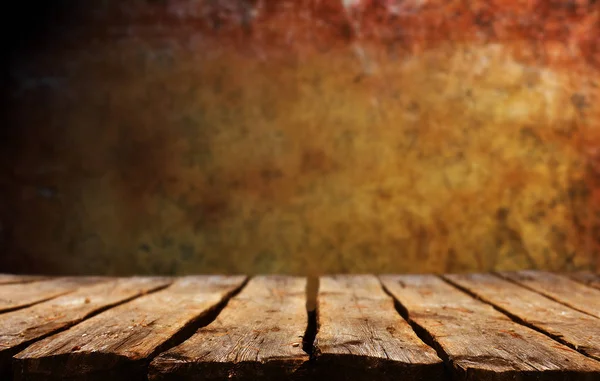 Empty Wooden Table Abstract Background — Stock Photo, Image