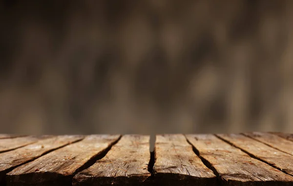 Empty Wooden Table Abstract Background — Stock Photo, Image