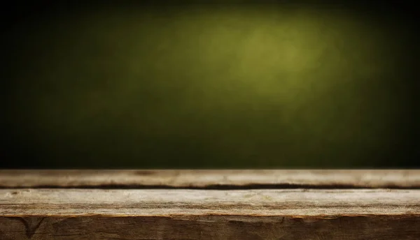 Empty Brown Wooden Table Background — Stock Photo, Image