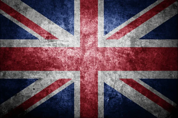 Dark Grunge England Flag Background — Stock Photo, Image