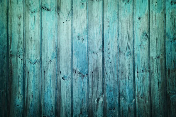 Blaue Holzplanken Hintergrund — Stockfoto