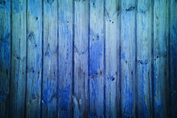 Голубые Деревянные Доски Фона — стоковое фото