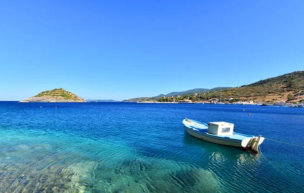 Medelhavet Sommarlandskap Grekland — Stockfoto