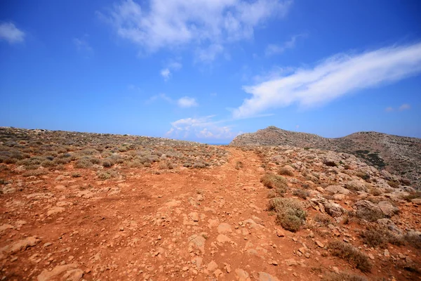 Medelhavet Landskap Sommartid — Stockfoto