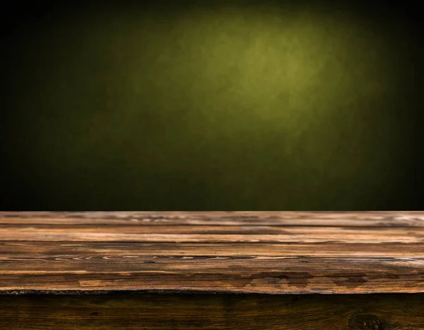 Empty Woden Table Background — Stock Photo, Image