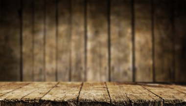 Boş woden tablo arka planı