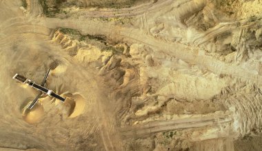 Havadan gördün mü benim kum havadan görünümü