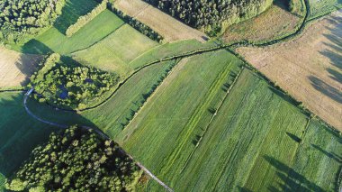 Uçak üzerinden havadan görünümü