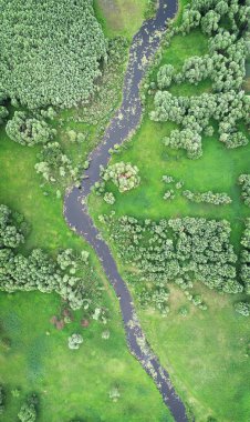  güzel hava yatay, doğal nehir