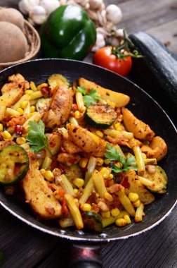 tavada - İspanyol tarzı lezzetli ızgara sebze