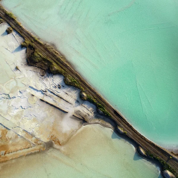 Vackra Flygfoto Över Naturlandskapet — Stockfoto