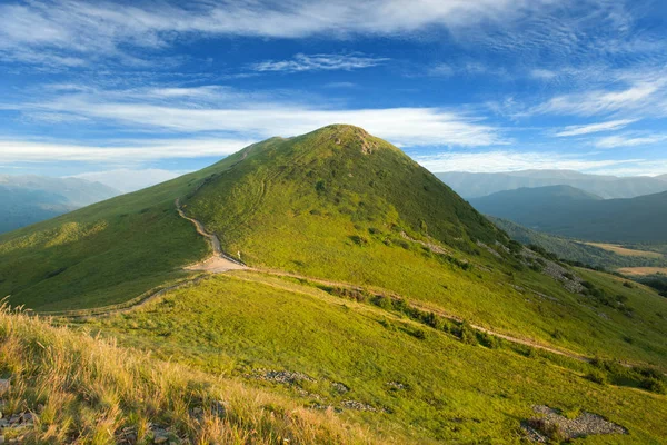 Bieszczady Góry Polska Tarnica Hill — Zdjęcie stockowe