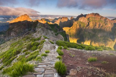 Madeira Adası, pico peyzaj yapmak arieiro