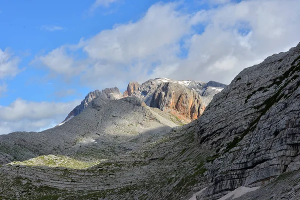 Красивый Пейзаж Итальянских Альп Солнечный День — стоковое фото