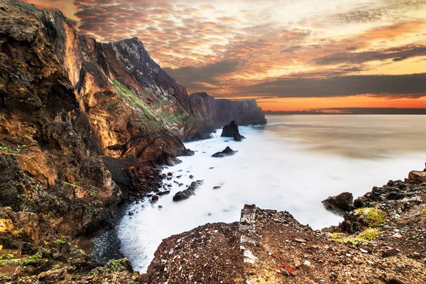 Krásná Krajina Ostrova Madeira Ponta Sao Lourenco — Stock fotografie