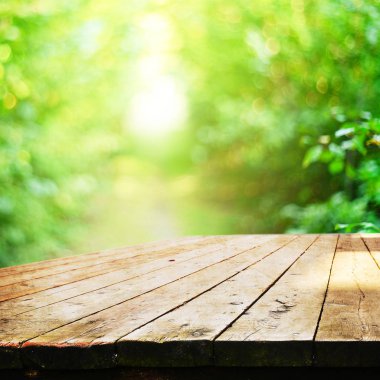 boş tahta masa arkaplanı