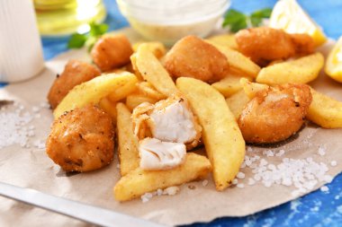 Balık ve cips - geleneksel lokanta İngilizce