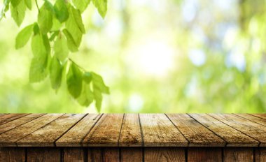 boş tahta masa arkaplanı