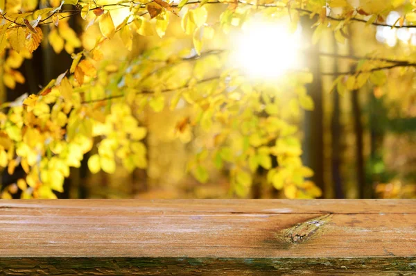 Empty Wooden Table Background — Stock Photo, Image