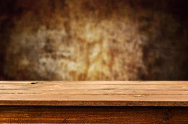 Empty Wooden Table Background — Stock Photo, Image