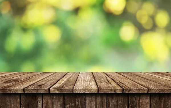 Empty Wooden Table Background — Stock Photo, Image