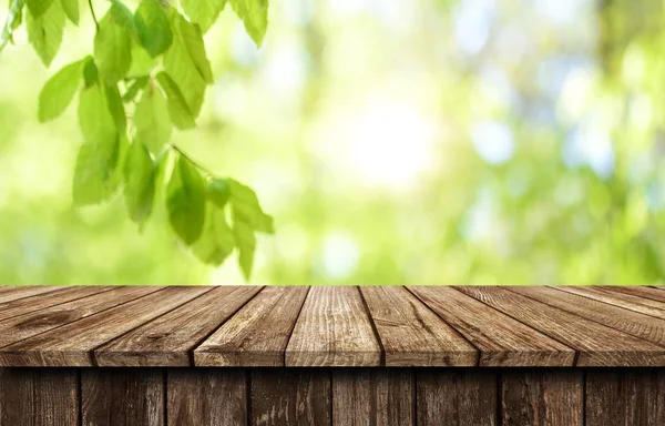 Empty Wooden Table Background — Stock Photo, Image