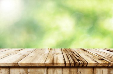 boş tahta masa arkaplanı