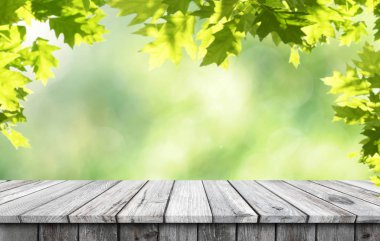 boş tahta masa arkaplanı