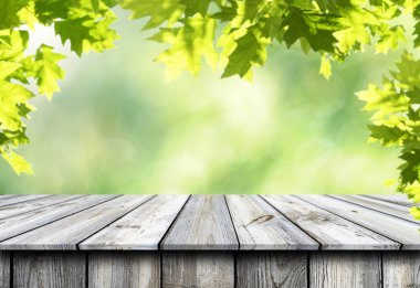 boş tahta masa arkaplanı