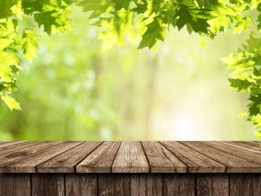 boş tahta masa arkaplanı