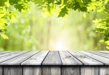 boş tahta masa arkaplanı