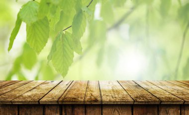 boş tahta masa arkaplanı