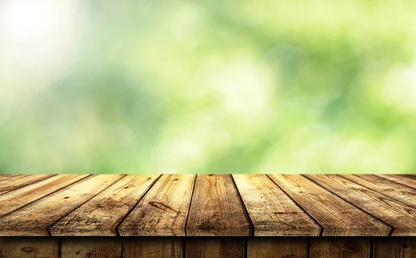 Empty Wooden Table Background — Stock Photo, Image