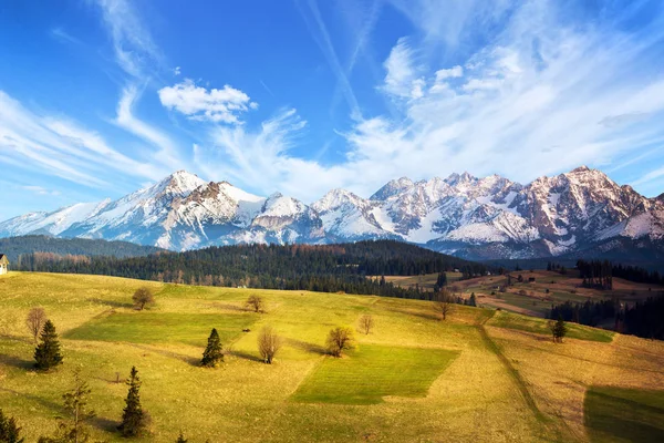Polish Mountains Tatry Landscape — Stock Photo, Image