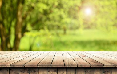 boş tahta masa arkaplanı