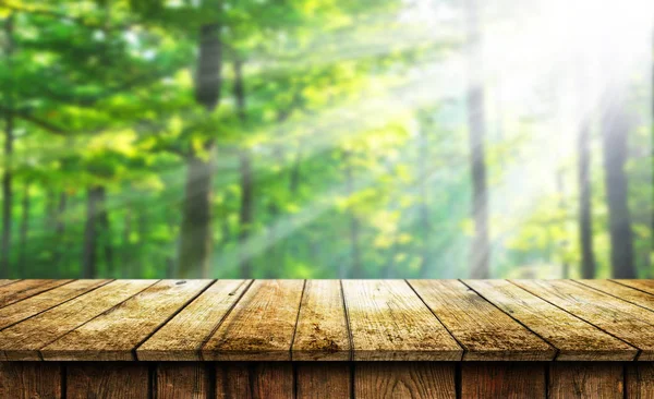 Prázdné pozadí dřevěné tabulky — Stock fotografie