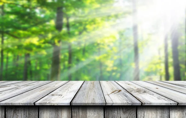 Empty wooden table background — Stock Photo, Image