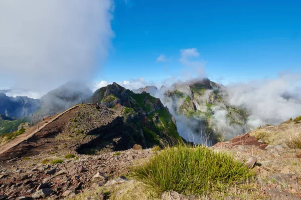 Paisagem das montanhas da ilha da Madeira — Fotografia de Stock