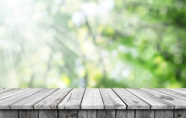 Fond de table en bois vide — Photo