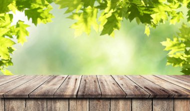 boş tahta masa arkaplanı